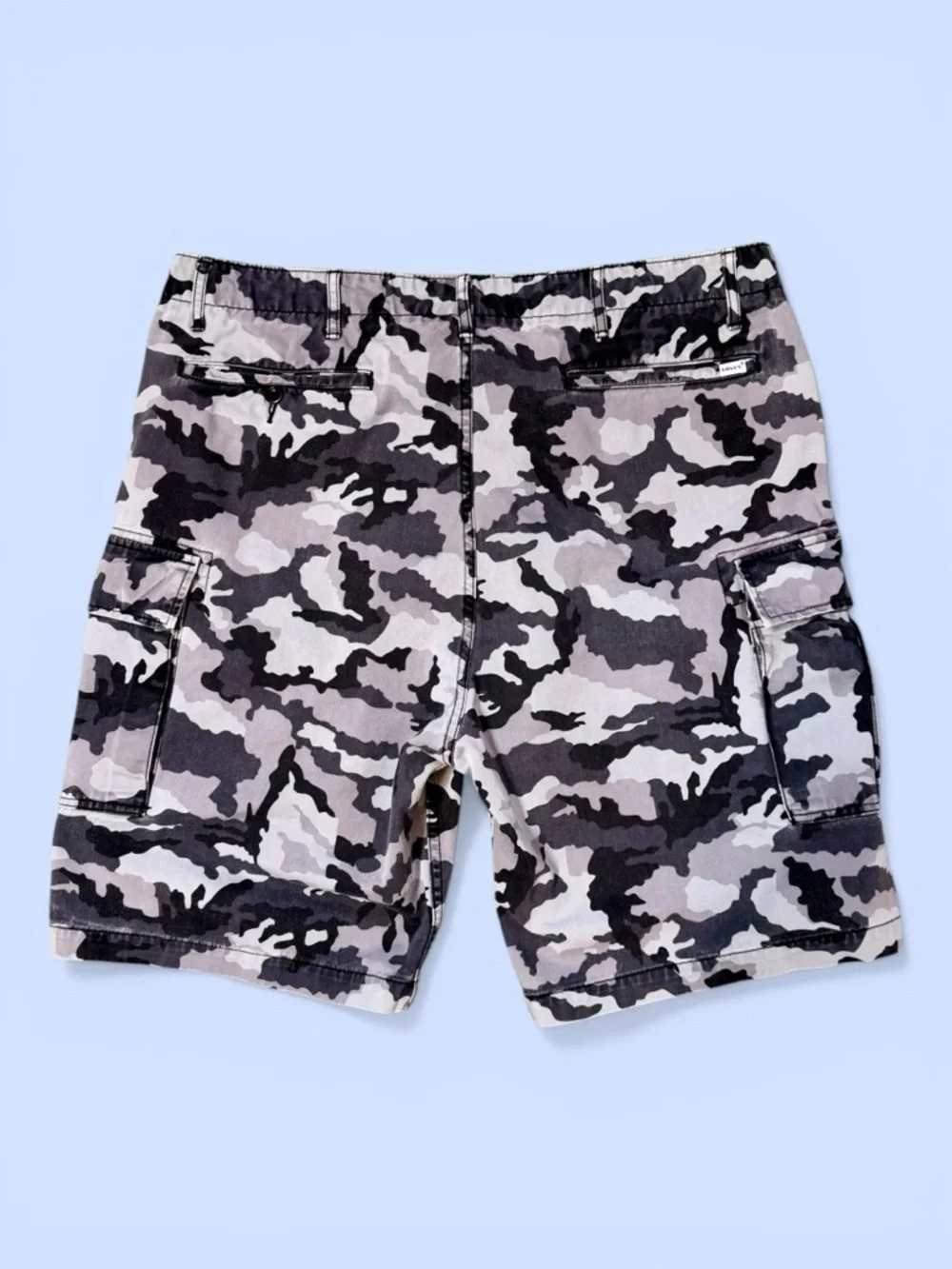 Levi's Men's Cargo Shorts Gray & Black Camo Sz‎ 40